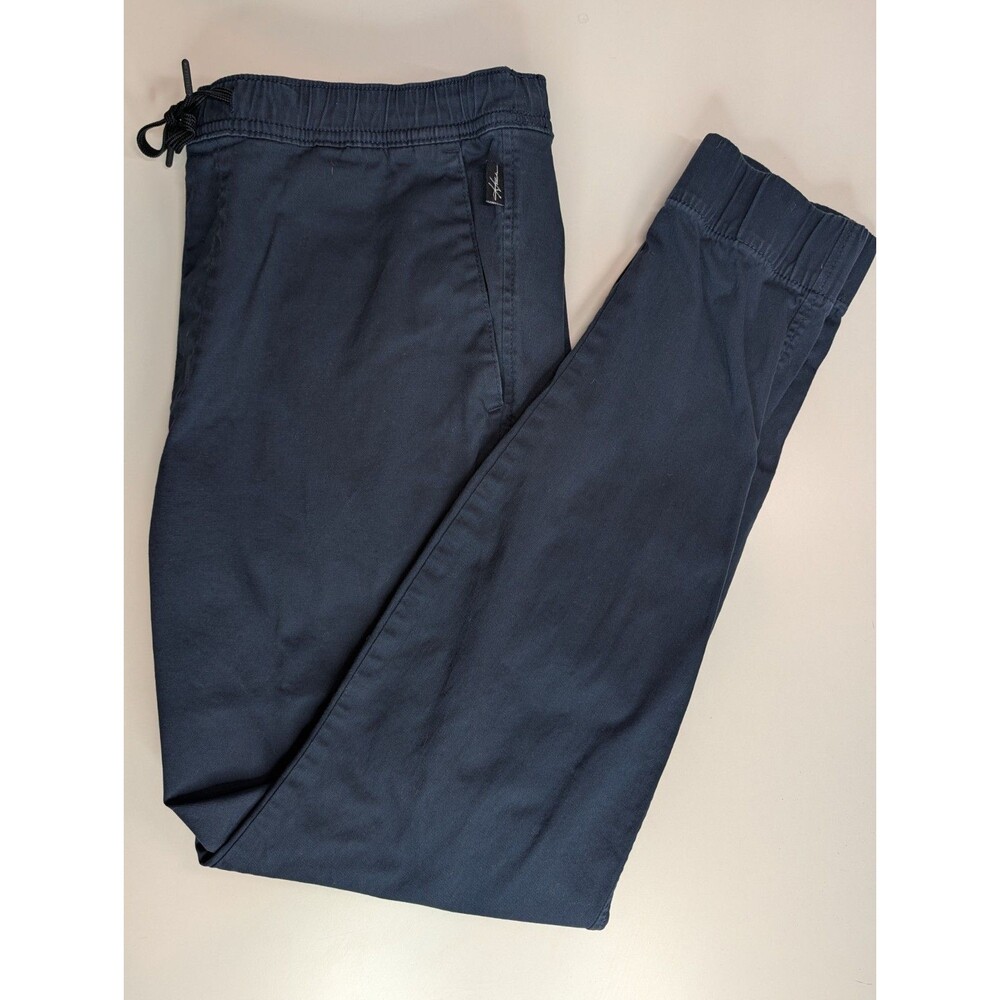 Hollister Advanced Stretch Skinny Jogger Mens XLT Navy Blue Pants Big Tall